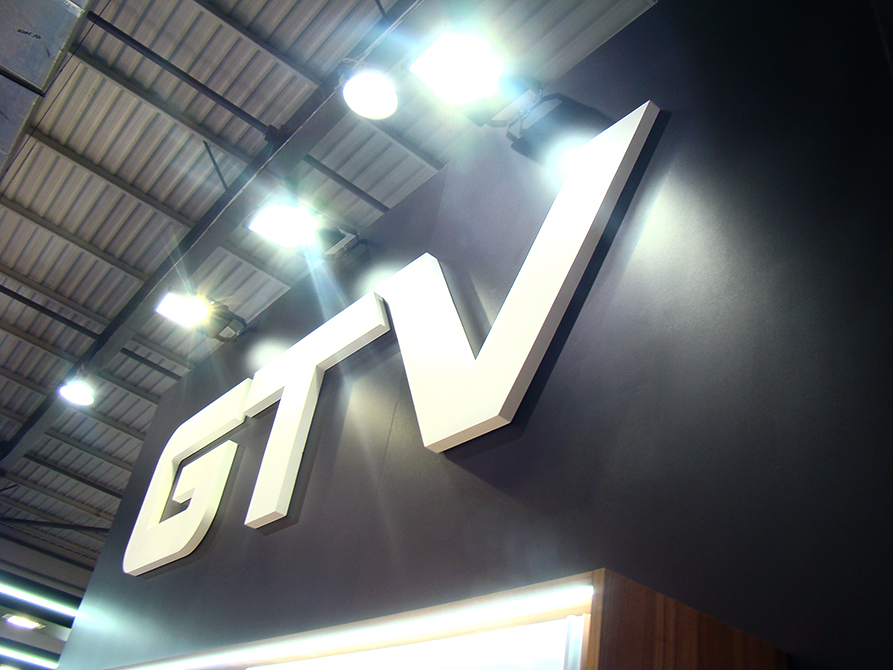 GTV объемные буквы