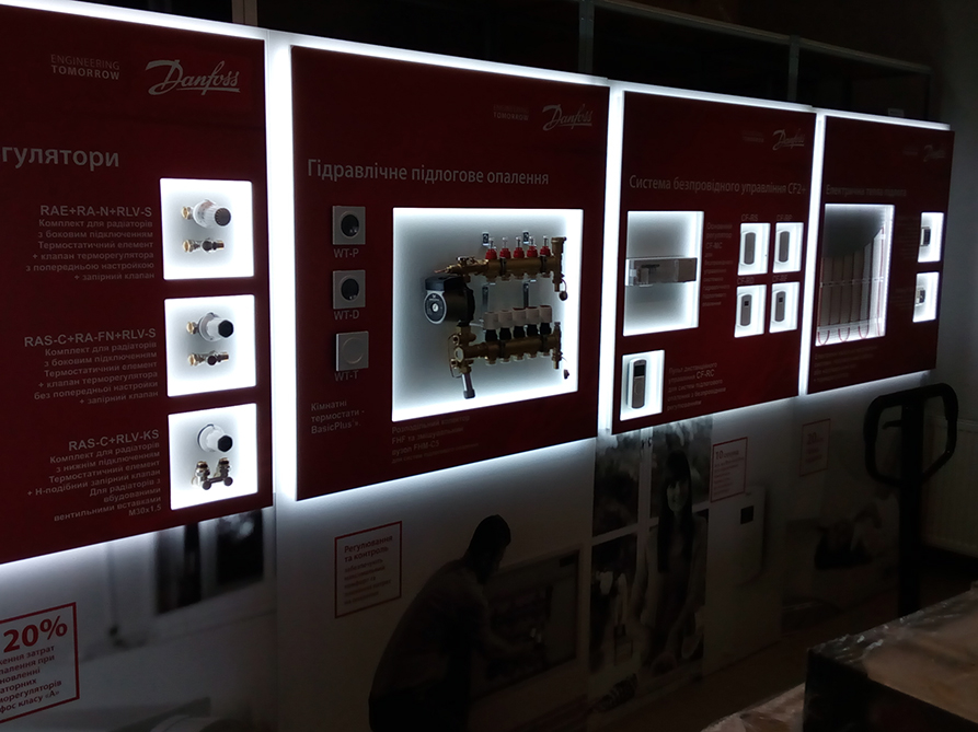 Danfoss. Демонстрационный стенд.